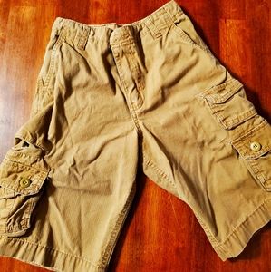 Boys khaki shorts